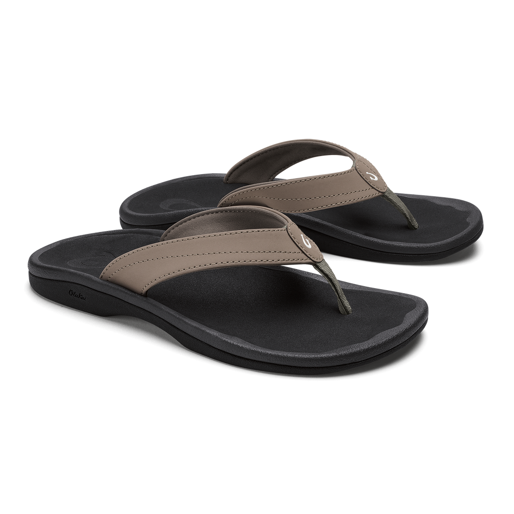 ‘Ohana  –  Warm Taupe / Black