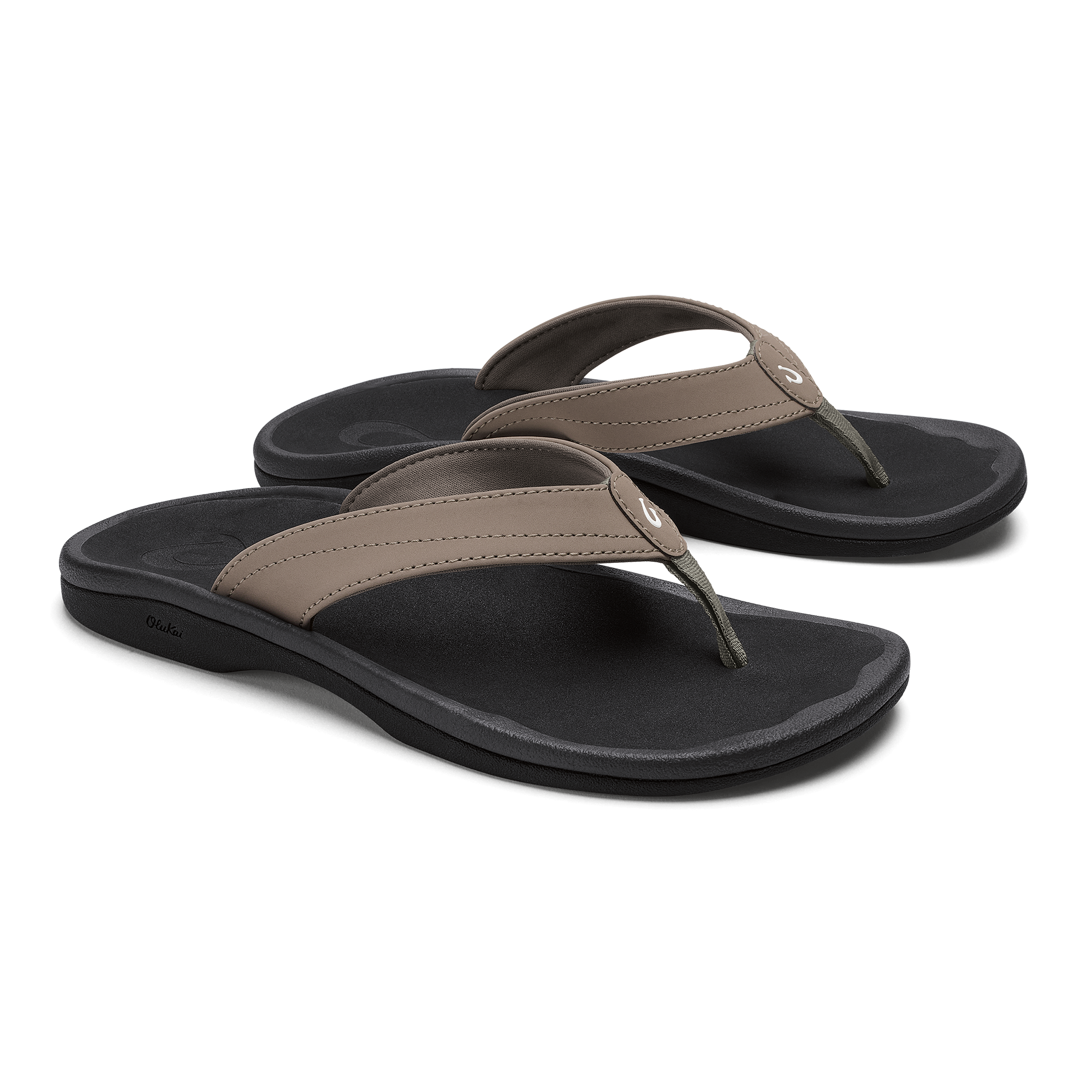 ‘Ohana  –  Warm Taupe / Black