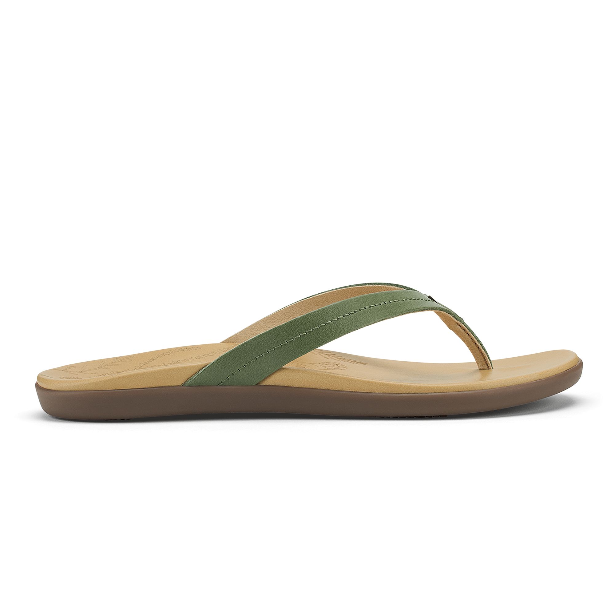 Honu  –  Green Olive / Golden Sand